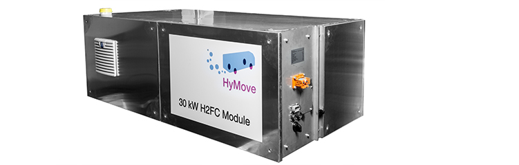 30 kW hydrogen-fuel cell range extender